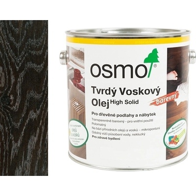 Osmo 3091 Tvrdý voskový olej Efekt 2,5 l Strieborný