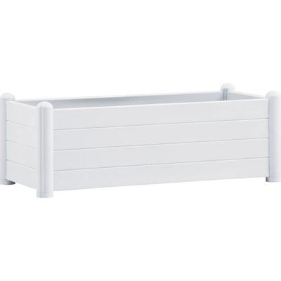 Stefanplast Kvetináč plast biely 100 x 43 x 35 cm