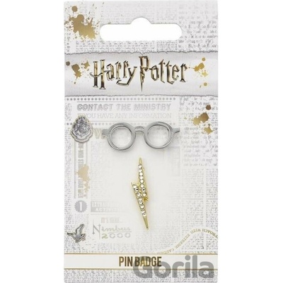 Distrineo Odznak Harry Potter Okuliare a jazva
