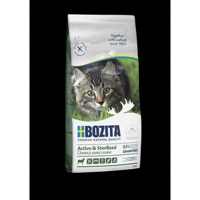 Bozita Grainfree Active & Sterilised jahňacie 2 kg