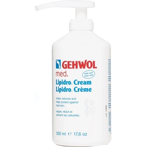 GEHWOL Липидрокрем за суха кожа на краката Gehwol MED, с дозатор 500 мл (GEM811)