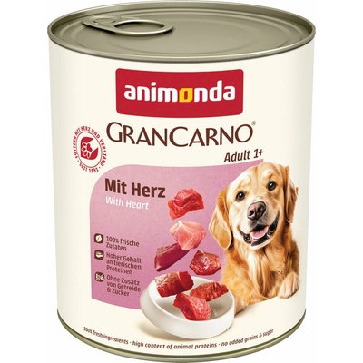 Animonda GranCarno Original Adult srdce 6 x 800 g