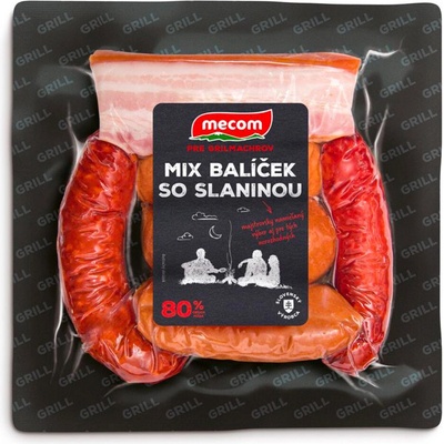 Mecom mix balíček so slaninou 80% VB 750 g