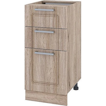 ИРИМ Долен кухненски шкаф Сити АРФ-Сонома-02-77 ляв 40 см