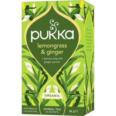 Pukka Ájurvedský čaj Lemongrass Ginger Tea 20 sáčků