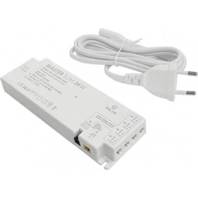 zdroj pro LED MASTER SLIM 12V/24W, IP20, napájecí kabel 1,5m, konektor MINI AMP 4x