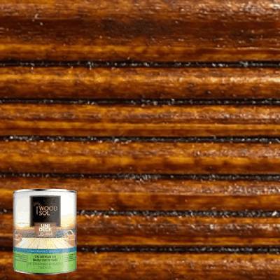 Wood Sol Unideck UB-444 Махагон - Цветно масло за декинг на водна основа 25л (6675)