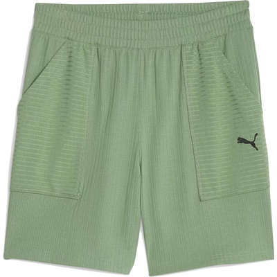 PUMA Шорти Puma M Studio UNWIND 7 Knit Short Зелен Velikost S