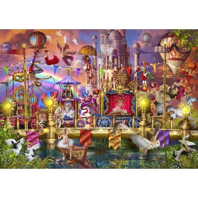Bluebird Puzzle - Puzzle Marchetti: Magic Circus Parade - 1 500 piese