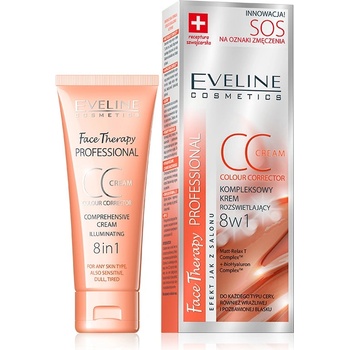 Eveline Cosmetics Face Therapy rozjasňujicí CC krém 8v1 30 ml