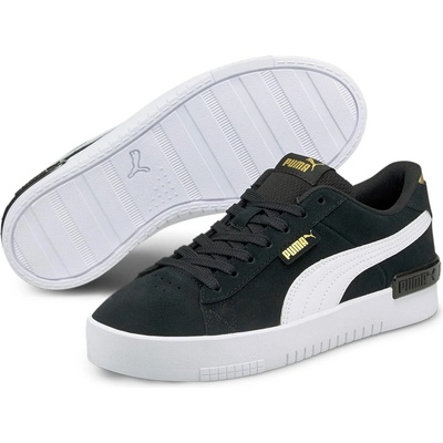 PUMA Дамски маратонки Puma Puma Jada Suede Womens Trainers - Black/White