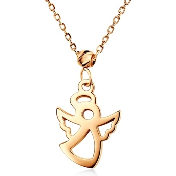 SAVICKI Колие с ангелче Savicki: злато, 585