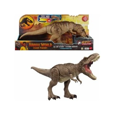 Mattel Jurassic total attack t-rex hxf53 wb2