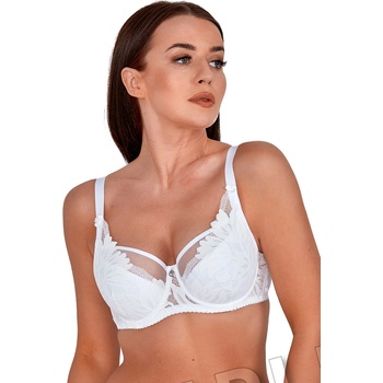 Image 1 of Gaia Красив сутиен с ефектен дизайн в бял цвят keto 1134eh-70608-biaŁy - Бял, размер 70d