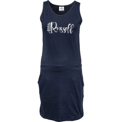 Russell Athletic DRESS SLEEVELESS Tmavě modrá Bílá