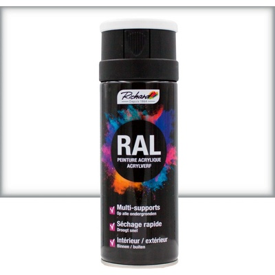 Richard Solventný akrylový 400 ml RAL9016 dopravná biela