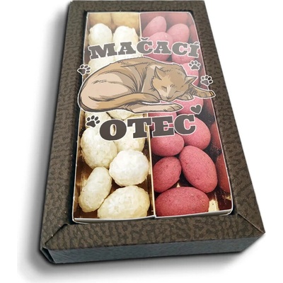 Sablio Mandle v čokoláde Mačací otec 2 x 80 g