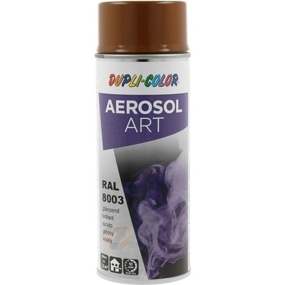 Motip Dupli Color ART farba v spreji 400 ml RAL 8003 antuková hnedá lesklá