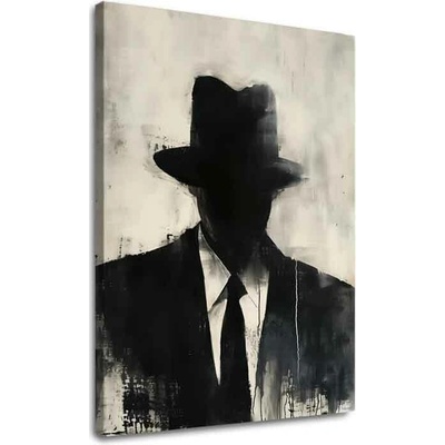 Obraz The Faceless Mobster | dokončené rukou umelca - 100x150 cm