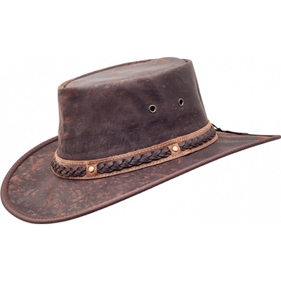 Barmah Hats Squashy Crackle Kangaroo hnedý