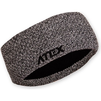 Atex Knit čelenka pletená šedá
