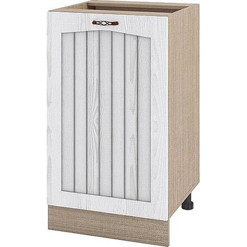 Image 1 of ИРИМ Долен кухненски шкаф Сити МФ-Бяло фладер-04-93 ляв 50 см