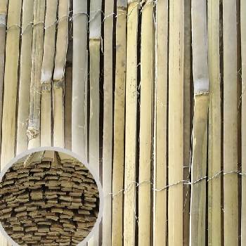 Štípaný bambus k zastínění, výška 200 cm