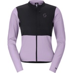 Scott Фланелка с дълъг ръкав за колоездене Scott Women's Jersey Endurance Warm L/S Cycling jersey - Sherbet Purple / Black - размер XL (156-3154-0215)