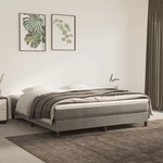 vidaXL Матрак с покет пружини 160 x 210 x 20 см Светлосиво (4016588)