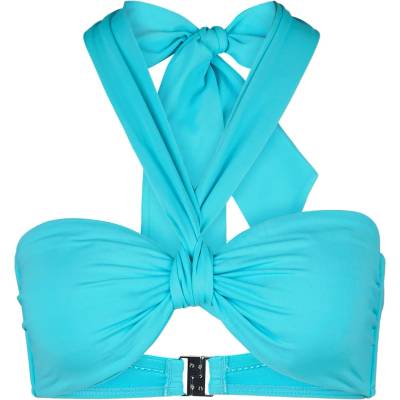 Seafolly Дамско бикини горнище Seafolly Women's Seafolly Collective Sash Tie Front Bandeau Bikini top - Atoll Blue - размер 34 (EU) (150-4273-0112)