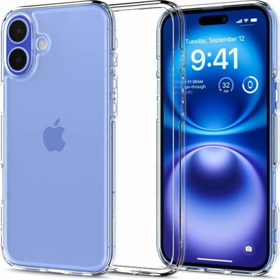 Spigen Ultra Hybrid kryt iPhone 16 crystal clear