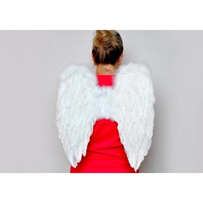 Andělská křídla z peří 50x50cm – Zboží Mobilmania