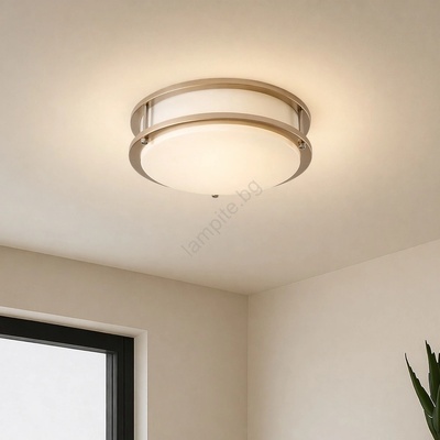 Brilagi - Плафон ELARO 2xE27/40W/230V Ø 26 см златист (BG4802)