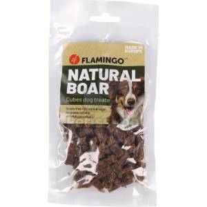 Flamingo Nature Snack - дива свиня кубчета 80 г