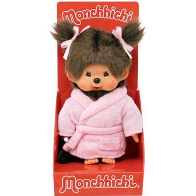 Monchhichi Mončiči dievča v župane 20 cm