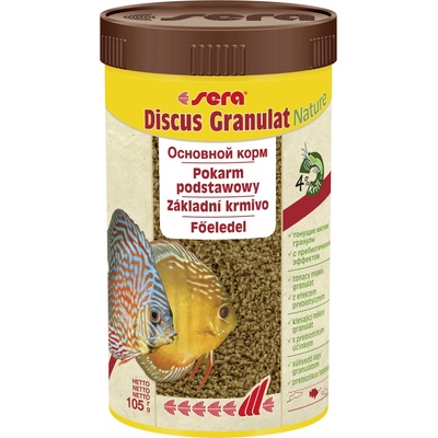 Sera Discus Granulat Nature 250 ml, 105 g
