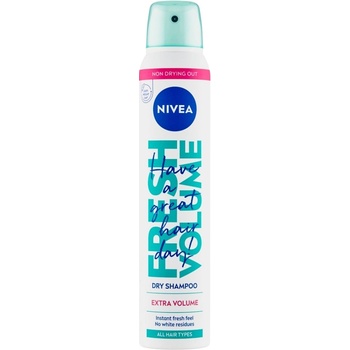 Nivea Fresh Volume suchý šampon 200 ml