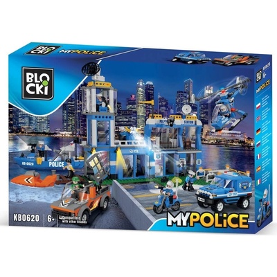 Icom Blocki MyPolice veľká policajná stanica 917 ks
