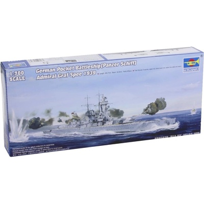 Trumpeter Battleship Admiral Graf Spee 1939 1:700