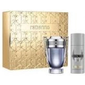 Paco Rabanne Invictus - Мъжки подаръчен комплект 100 мл парфюм EDT + 150 мл део спрей