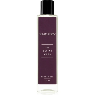 Tomas Arsov Fig Caviar Wood парфюмиран душ гел със стимулиращ ефект 200ml