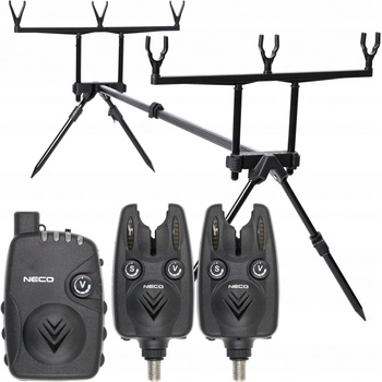 Elektronický signalizátor záberu Neco 2+1 CM-PRO 102