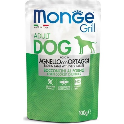 Monge Grill jahňacie a zelenina 100 g