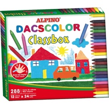 Alpino Veľké balenie voskoviek Dacscolor 288 kusov