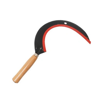 TOPTRADE srp ocelový, s dřevěnou rukojetí, 360 mm