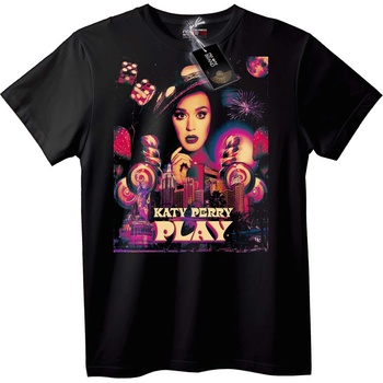NOONEBRAND Тениска Katy Perry Play - 2XL, Black