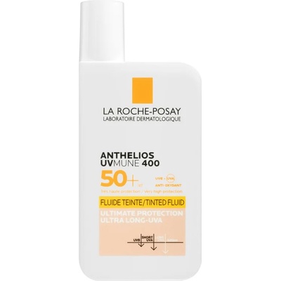 La Roche-Posay Anthelios UVMUNE 400 защитна тонирана течност за лице SPF 50+ 50ml
