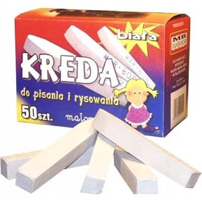 Mar-Bor školská krieda biela 50 ks