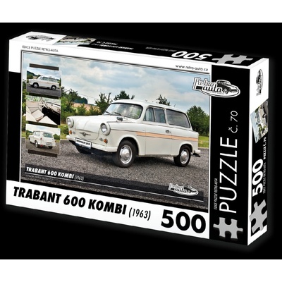 Retro-auta č. 70 Trabant 600 KOMBI 1963 500 dielov