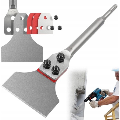 SILNÉ PEVNÉ DLAŽDICE SDS PLUS NA ODBÚRANIE BETÓNU 300X100MM KOVOVÉ